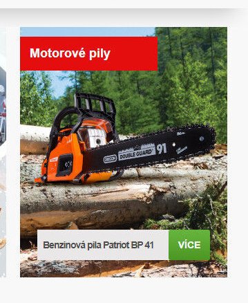 Benzínová pila Patriot BP 41