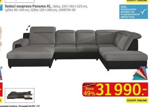 Sedací souprava Panama XL