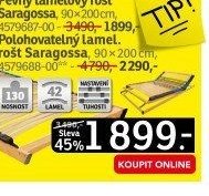 Pevný lamelový rošt Saragossa