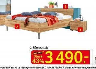 Variabilní program EASY PLUS - 2. Rám postele