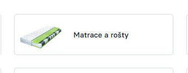 Matrace a rošty