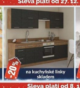 kuchyňské linky skladem