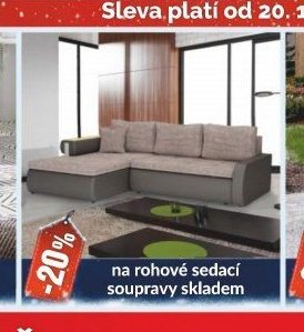 rohové sedací soupravy skladem