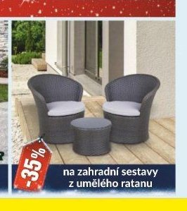 zahradní sestavy z umělého ratanu
