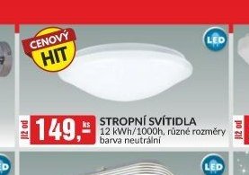 Stropní svítidlo