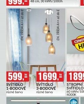 Svítidlo 1-bodové