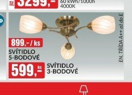 Svítidlo 5-bodové