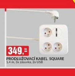 PRODLUŽOVACÍ KABEL SQUARE
