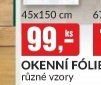 OKENNÍ FÓLIE 45x150 cm