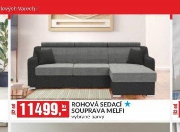 ROHOVÁ SEDACÍ SOUPRAVA MELFI