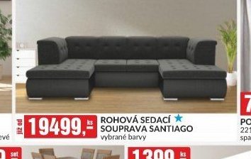 ROHOVÁ SEDACÍ SOUPRAVA SANTIAGO