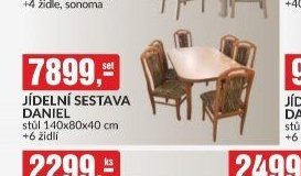 JÍDELNÍ SESTAVA DANIEL