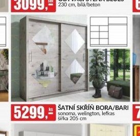 ŠATNÍ SKŘÍŇ BORA/BARI