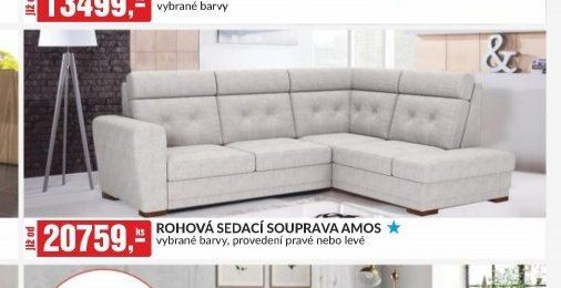 ROHOVÁ SEDACÍ SOUPRAVA AMOS