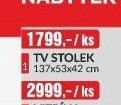 TV STOLEK 137x53x42 cm