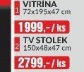 TV STOLEK 150x48x47 cm