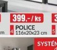 POLICE 116x20x23 cm