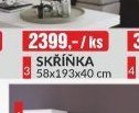 SKŘÍŇKA 58x193x40 cm