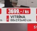 VITRÍNA 88x193x40 cm
