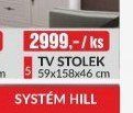 TV STOLEK 59x158x46 cm