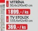 TV STOLEK 155,4x42x40 cm