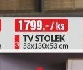 TV STOLEK 53x130x53 cm
