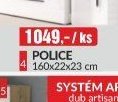 POLICE 160x22x23 cm