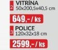 POLICE 120x32x18 cm