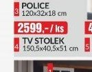 TV STOLEK 150,5x40,5x51 cm