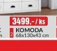 KOMODA 68x130x43 cm