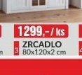 ZRCADLO 80x120x2 cm