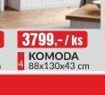 KOMODA 88x130x43 cm