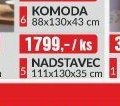 NADSTAVEC 111x130x35 cm