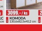 KOMODA 130,6x82,5x40,2 cm