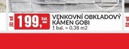 VENKOVNÍ OBKLADOVÝ KÁMEN GOBI