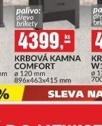 KRBOVÁ KAMNA COMFORT
