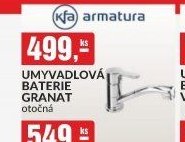 UMYVADLOVÁ BATERIE GRANAT
