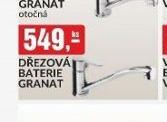 DŘEZOVÁ BATERIE GRANAT