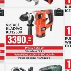 Vrtací kladivo KD1250K