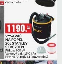 Vysavač na popel 20L Stanley SXVC20TPE