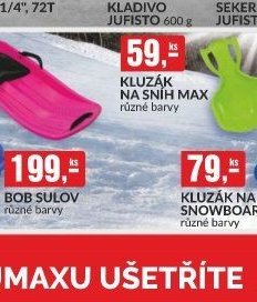Kluzák na sníh Max