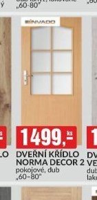 DVEŘNÍ KŘÍDLO NORMA DECOR 2