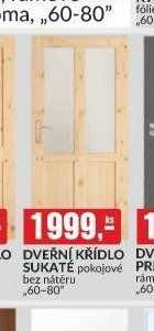 DVEŘNÍ KŘÍDLO SUKATÉ pokojové
