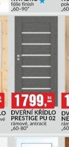 DVEŘNÍ KŘÍDLO PRESTIGE PU 02