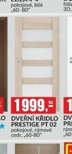 DVEŘNÍ KŘÍDLO PRESTIGE PT 02