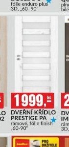 DVEŘNÍ KŘÍDLO PRESTIGE PA