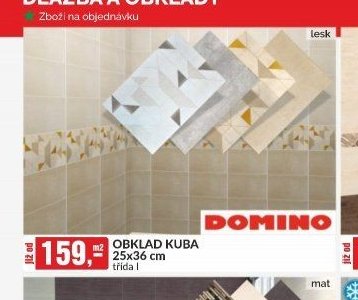 OBKLAD KUBA 25x36 cm, třída I