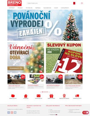 akční leták Breno koberce 26.12.2020-1.1.2021