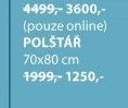 PLUS POLŠTÁŘ 70x80 cm