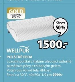 WELLPUR POLŠTÁŘ FEDA